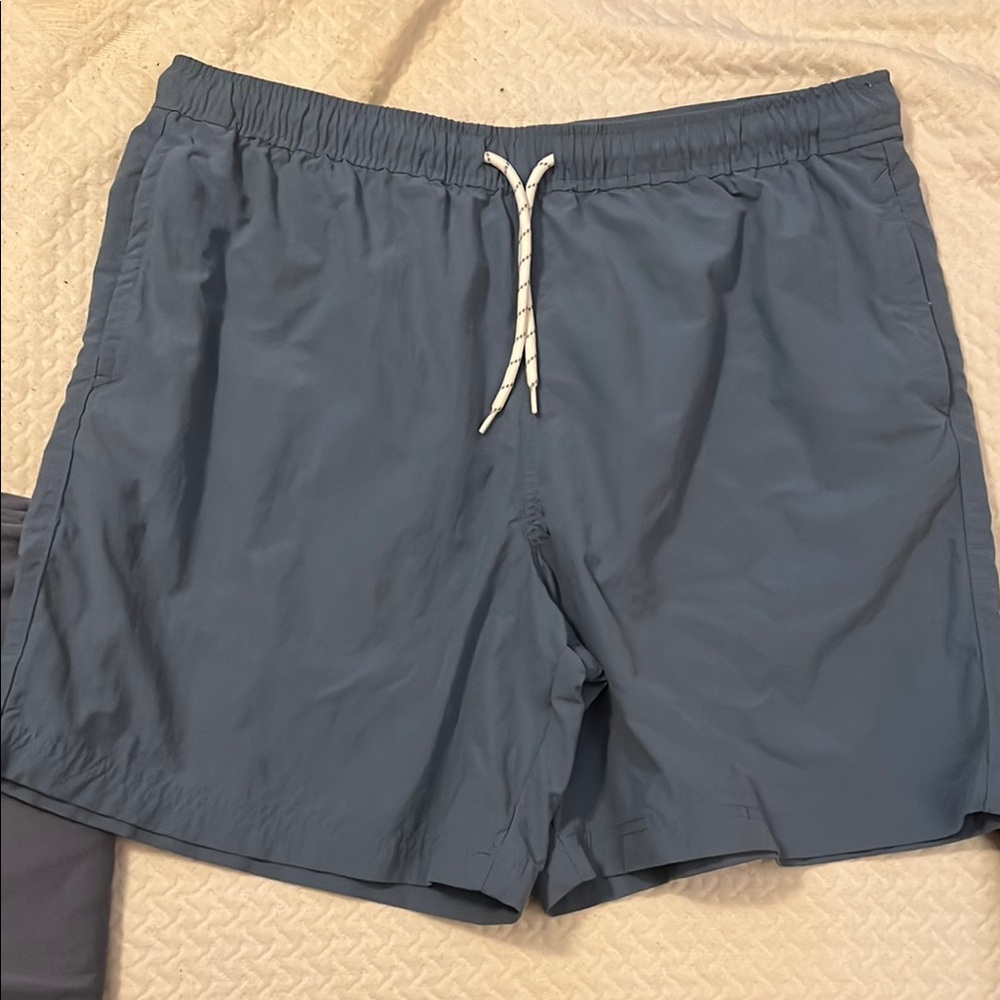 Magellan Outdoors Men's Slate Blue Swim Trunks